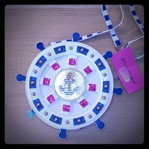 Betsy Johnson nautical Crossbody